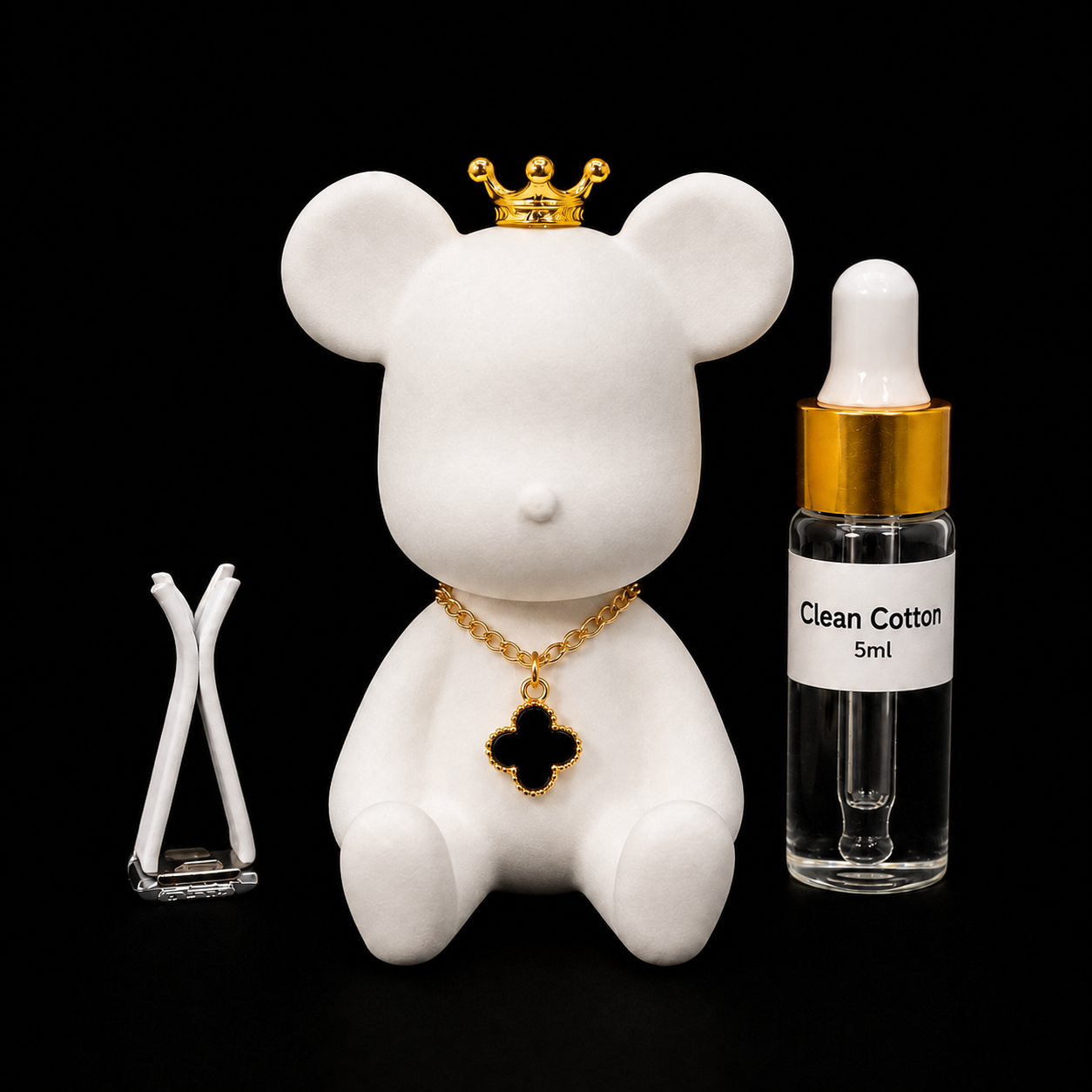Aura Drive Bear White Edition [Clean Cotton]
